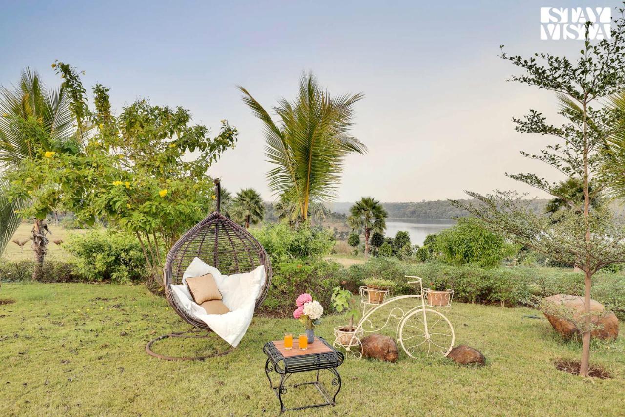 Stayvista'S Lakeside Whispers - Lake & Mountain-View Villa With Lawn & Indoor-Outdoor Games Nagpur Exterior foto